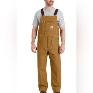Men’s Carhartt RELAXED FIT DUCK BIB OVERALL (STYLE #102776) size 32x32